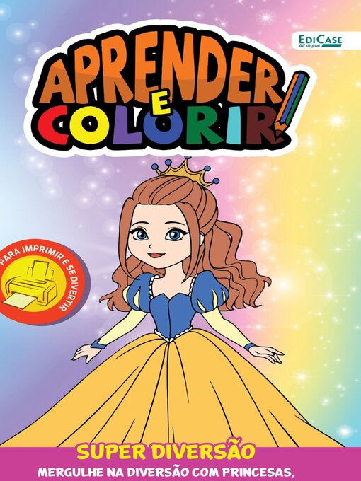 Title details for Aprender e Colorir by EDICASE GESTAO DE NEGOCIOS EIRELI - Available